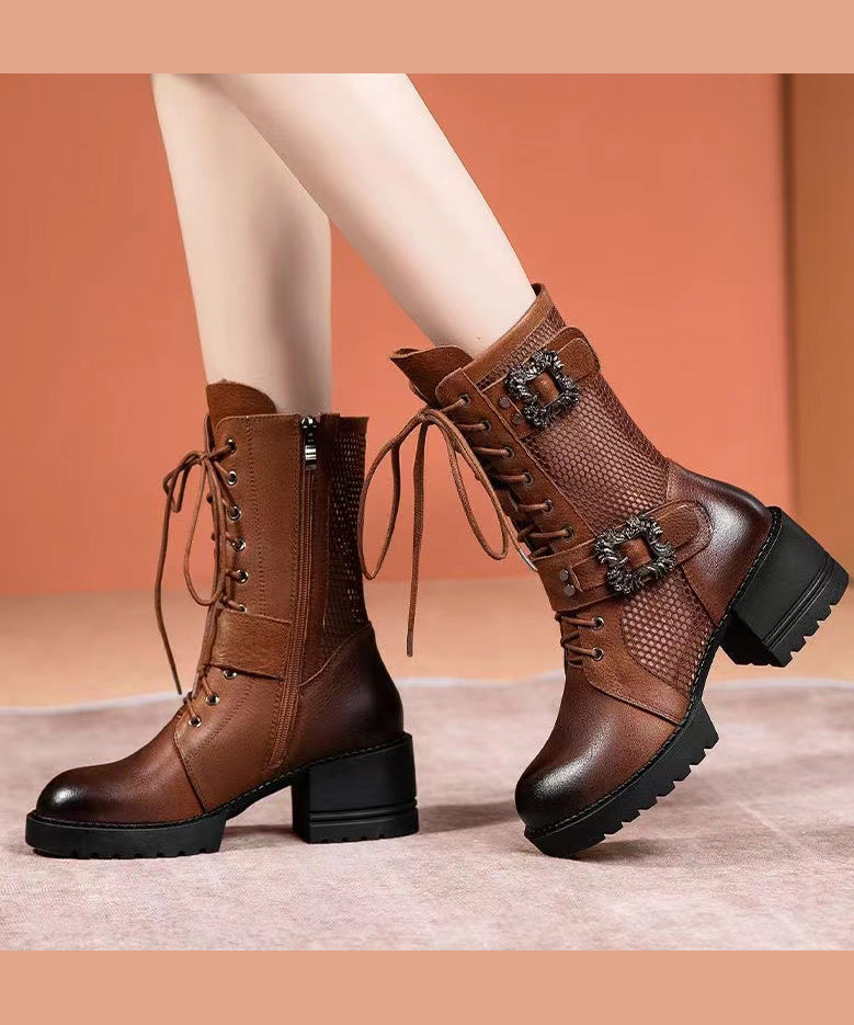 Vintage Inspired Boots with a Contemporary Edge