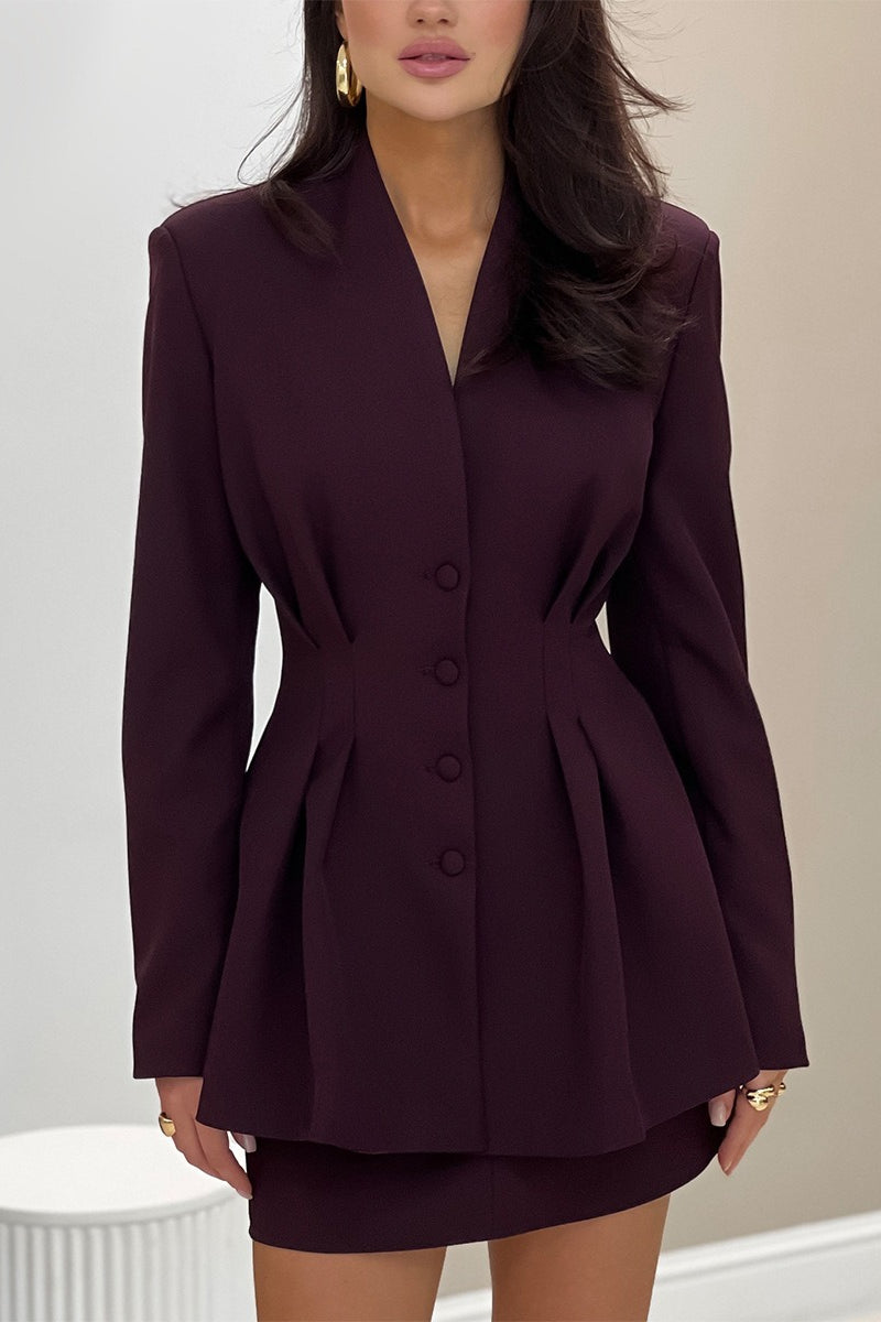 Well Tailored Garment with a Graceful Silhouette