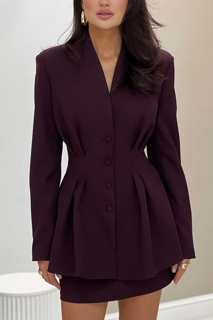 Well Tailored Garment with a Graceful Silhouette