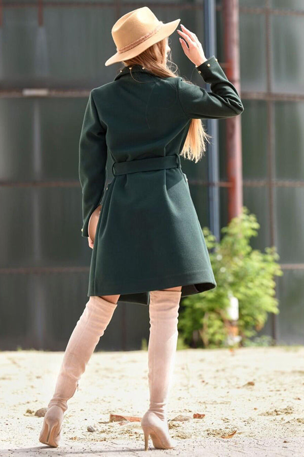 Classic Vintage Coat with a Flattering Fit