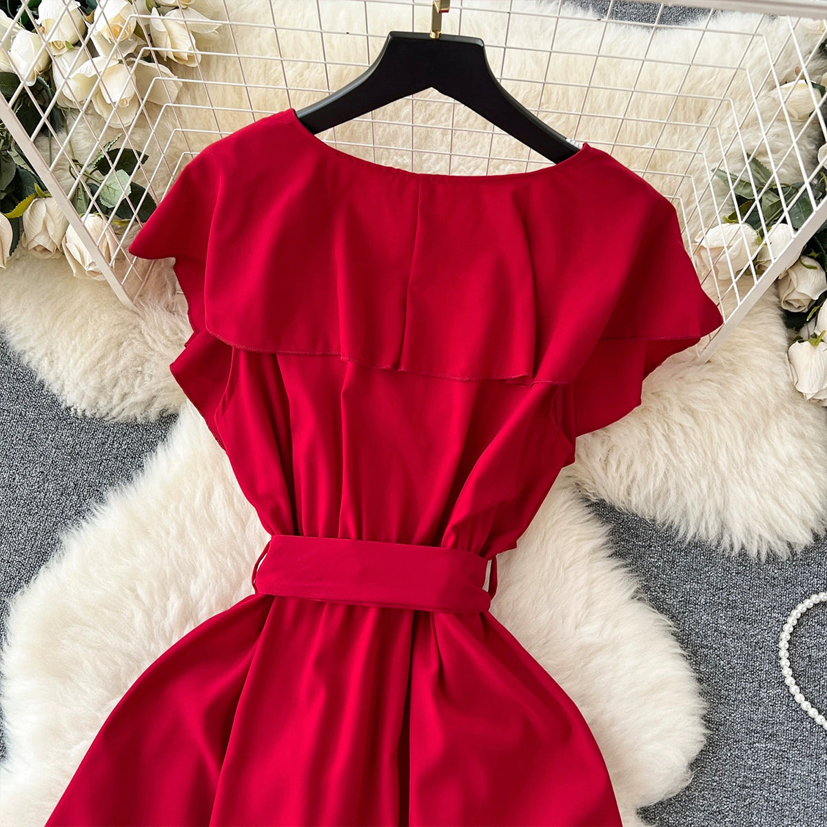 A Vintage Style Dress with Delicate Timeless Details