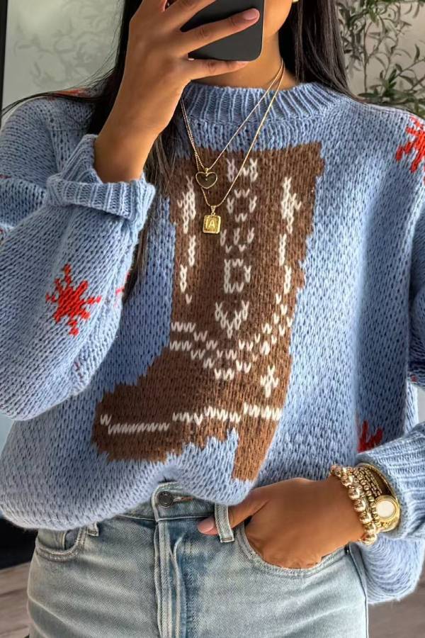 A Vintage Style Sweater with Delicate Timeless Details