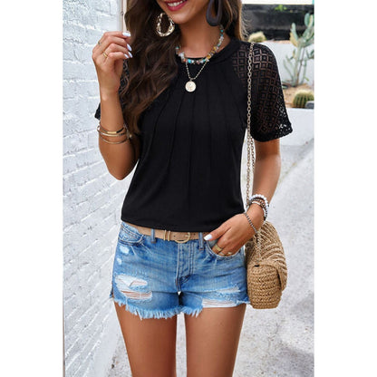 A Vintage Style T-Shirt with Delicate Timeless Details