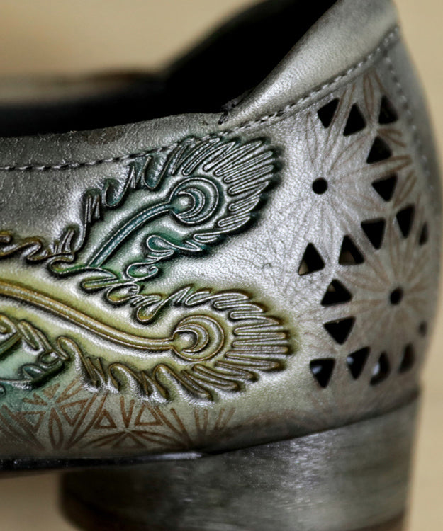 A Vintage Style Shoes with Delicate Timeless Details