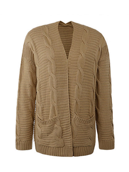 Well Tailored Cardigan with a Graceful Silhouette