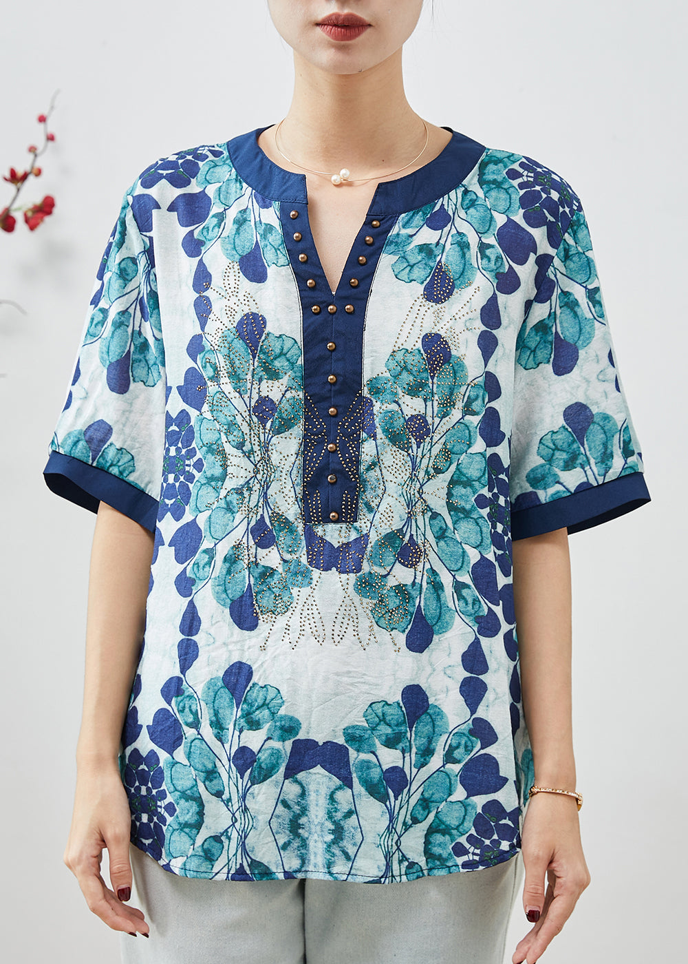 A Vintage Style Blouse with Delicate Timeless Details