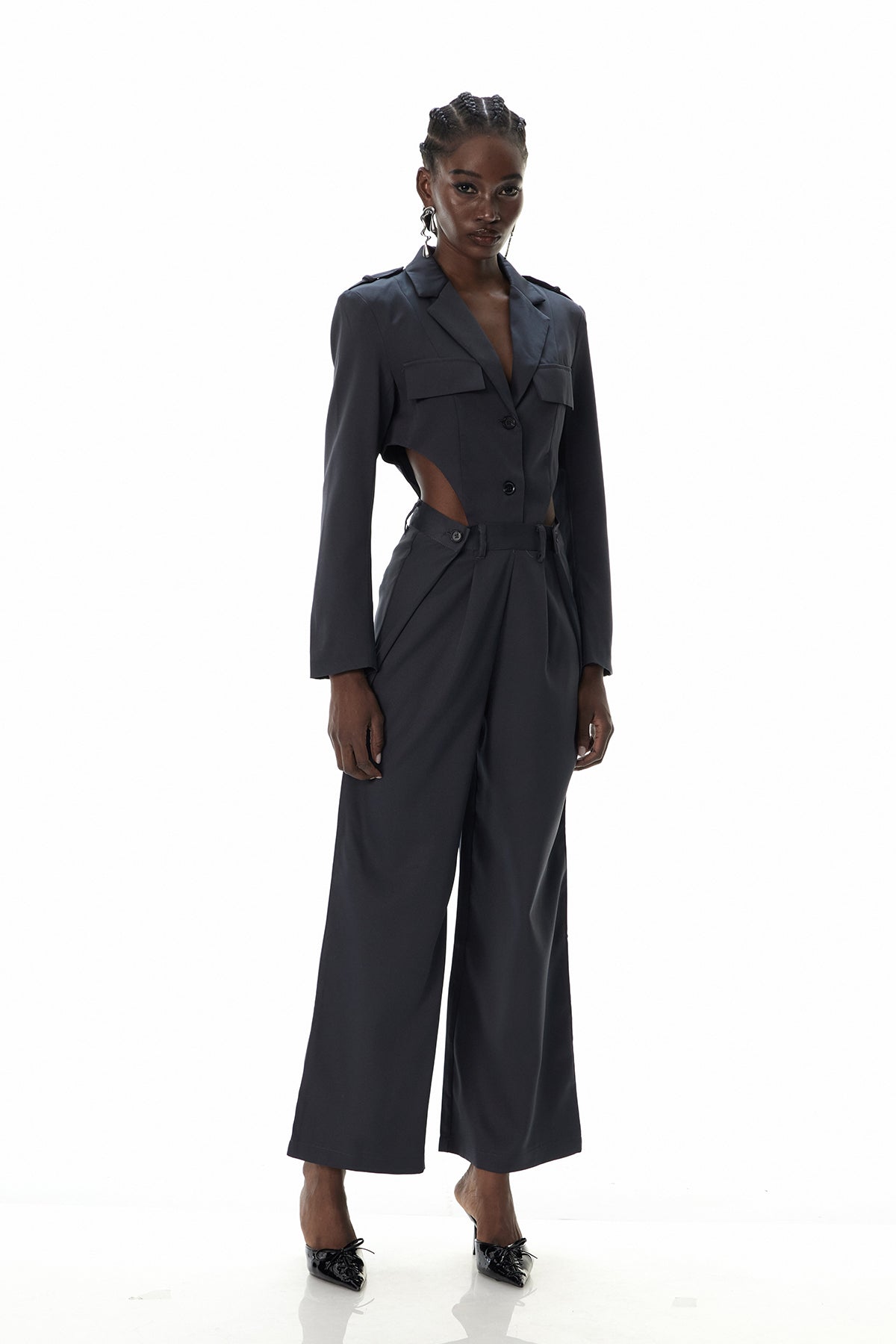 A Vintage Style Pants with Delicate Timeless Details