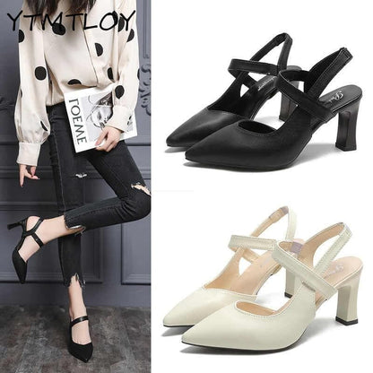 Effortlessly Elegant Heels with a Timeless Design