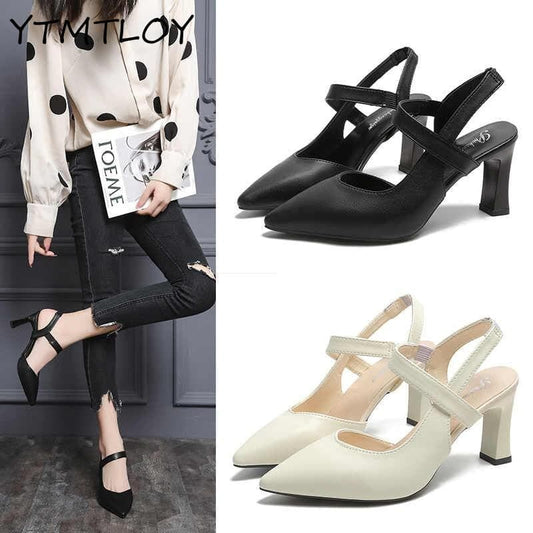 Effortlessly Elegant Heels with a Timeless Design