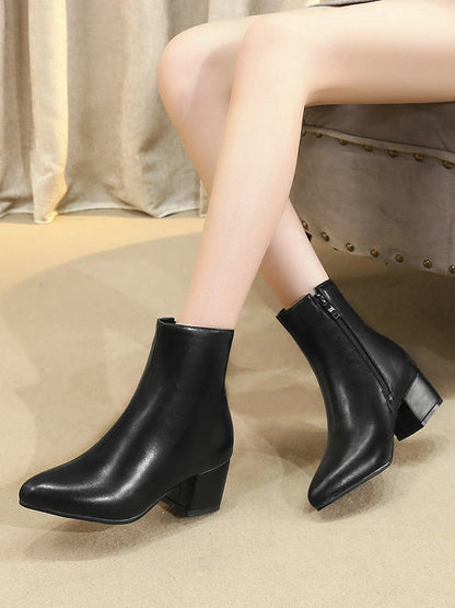 A Vintage Style Boots with Delicate Timeless Details