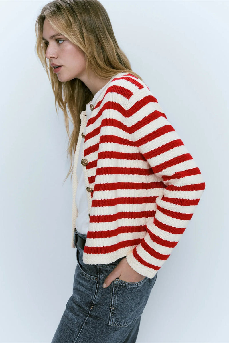 Vintage Inspired Cardigan with a Contemporary Edge