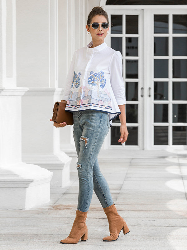 Polished Blouse with an Effortless Classic Look