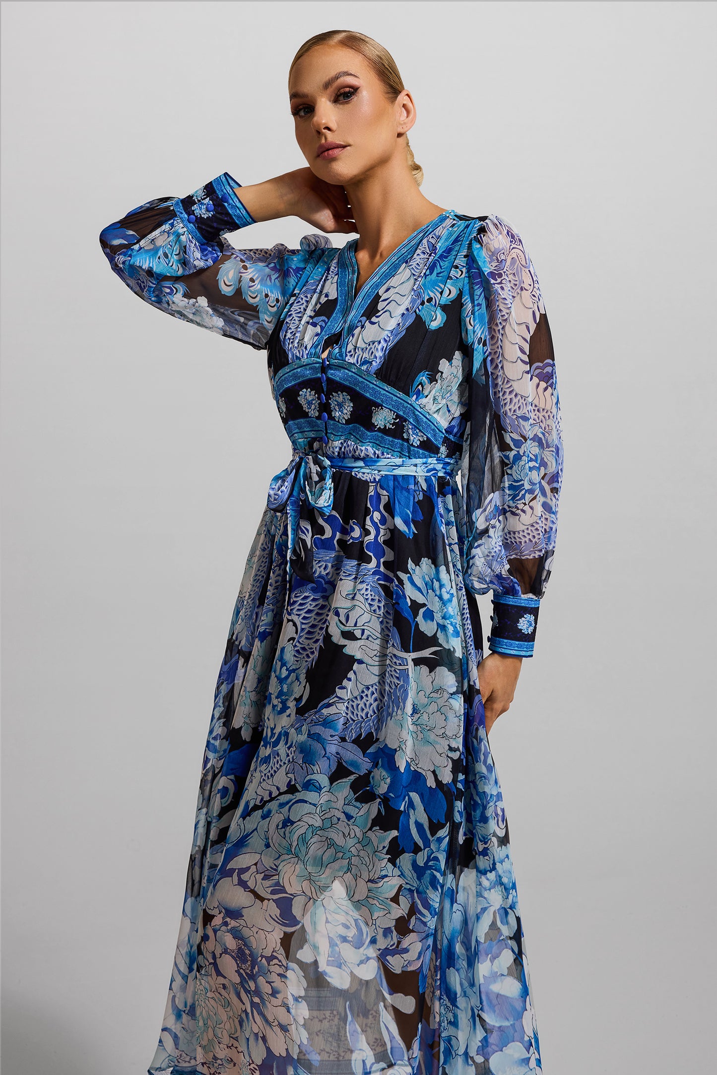 A Vintage Style Dress with Delicate Timeless Details