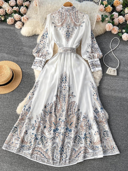 A Vintage Style Dress with Delicate Timeless Details