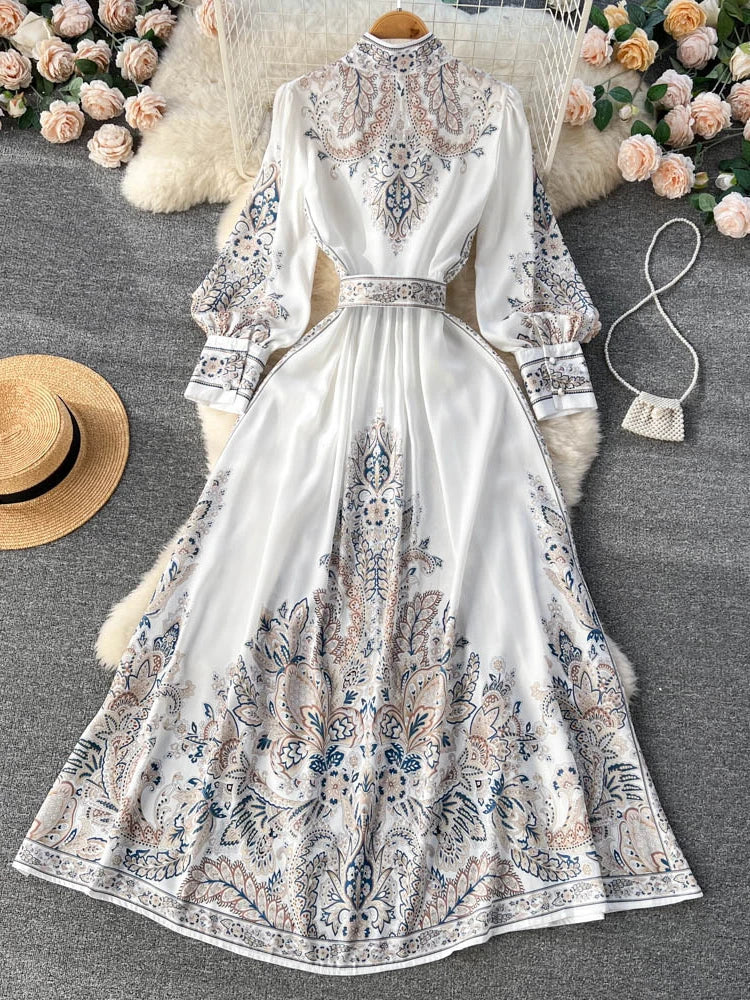 A Vintage Style Dress with Delicate Timeless Details