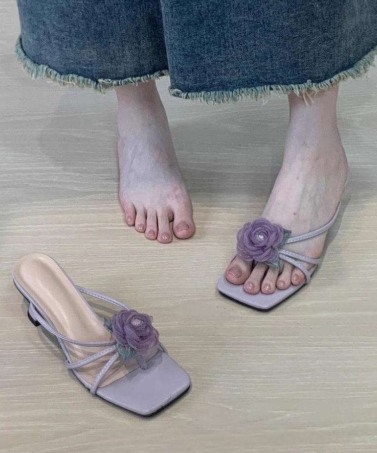 A Vintage Style Sandals with Delicate Timeless Details