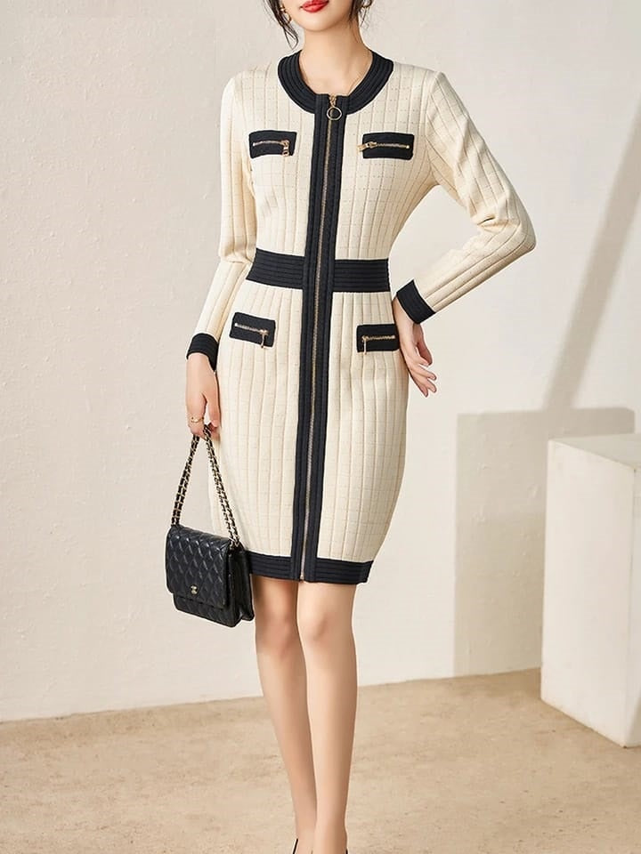 Classic Vintage Dress with a Flattering Fit