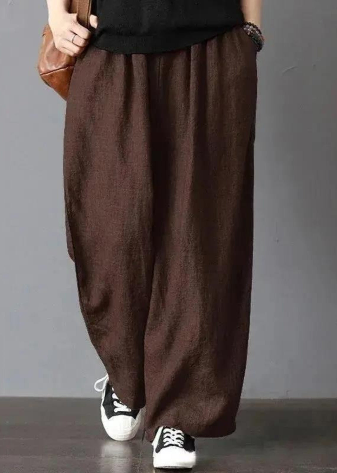 A Vintage Style Pants with Delicate Timeless Details