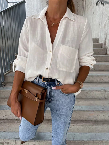 Beautifully Finished Blouse in a Timeless Design