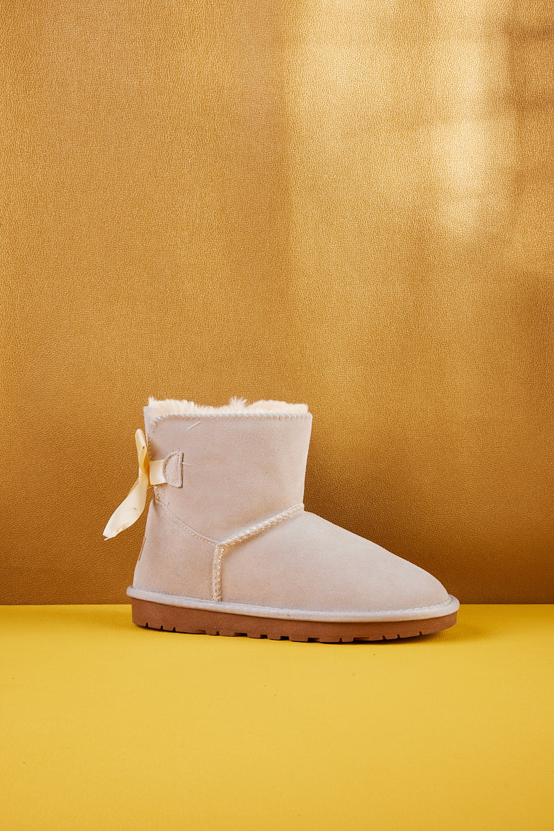 A Vintage Style Boots with Delicate Timeless Details