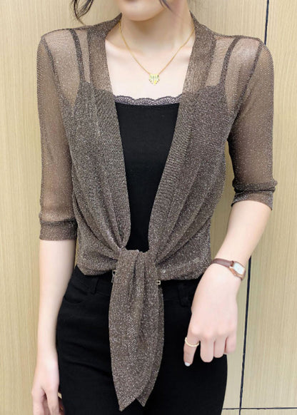 Vintage Inspired Cardigan with a Contemporary Edge