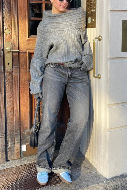 A Vintage Style Sweater with Delicate Timeless Details