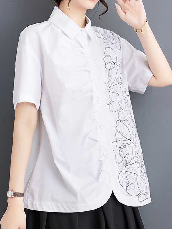 Well Tailored Blouse with a Graceful Silhouette