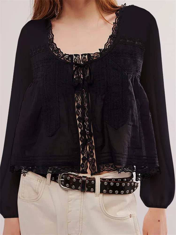 Vintage Inspired Blouse with a Contemporary Edge