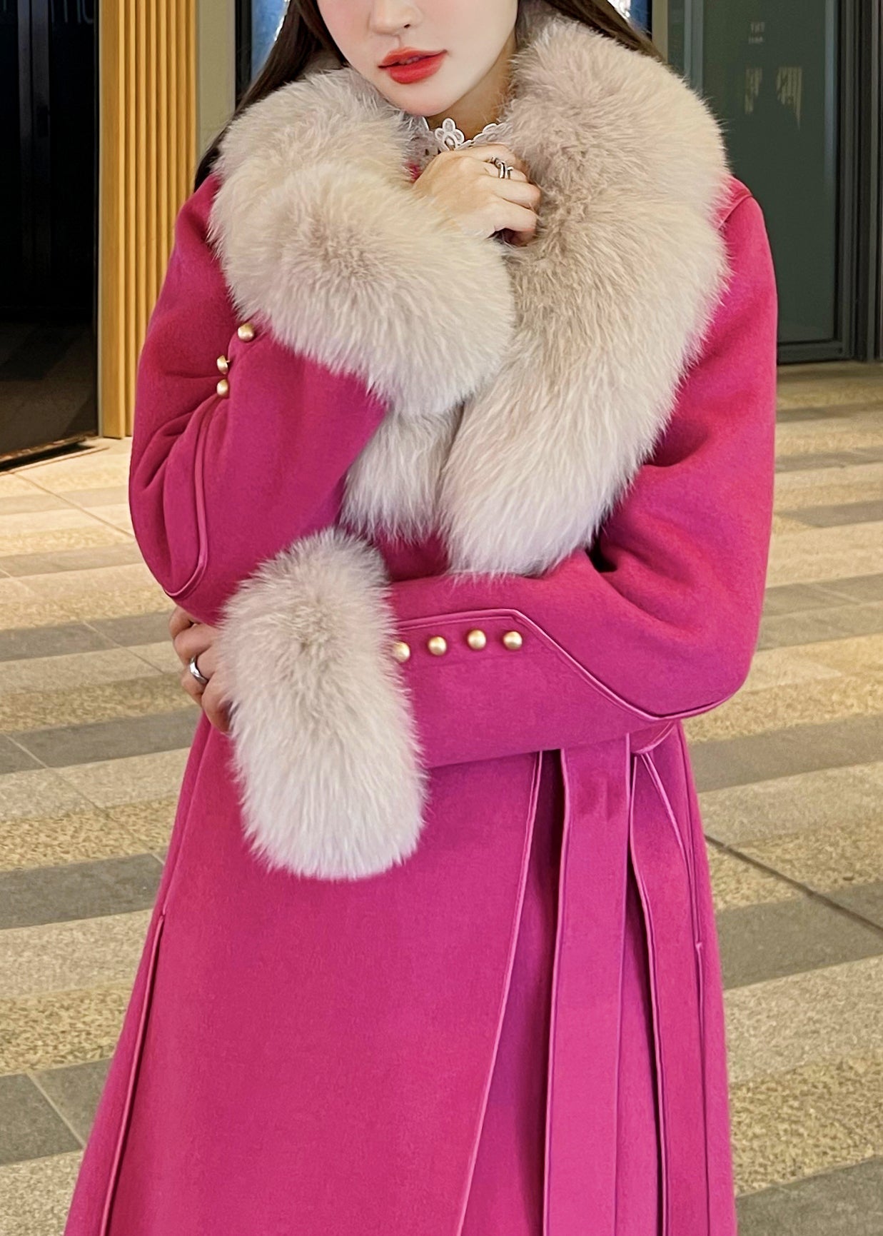 Vintage Inspired Coat with a Contemporary Edge