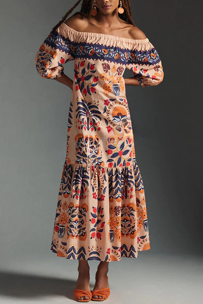 Classic Vintage Dress with a Flattering Fit