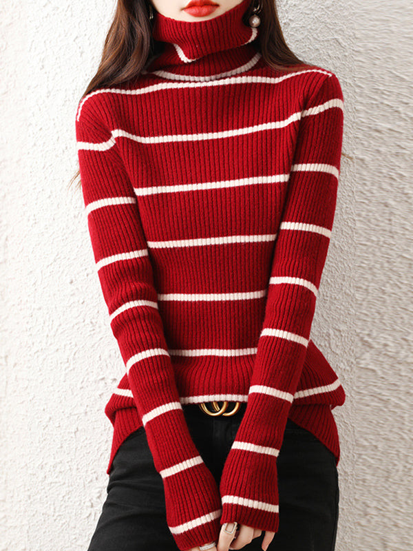 Well Tailored Sweater with a Graceful Silhouette