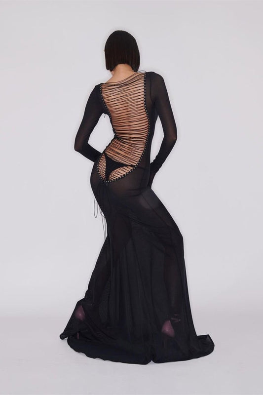 A Vintage Style Dress with Delicate Timeless Details