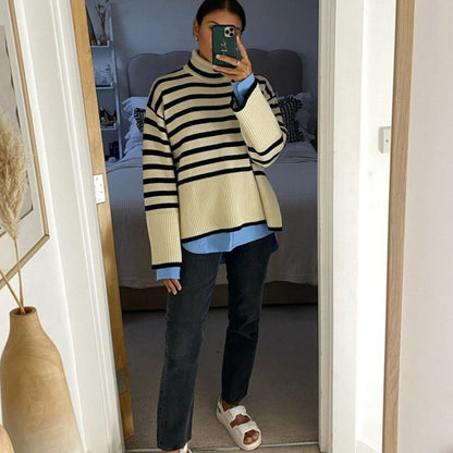 A Vintage Style Sweater with Delicate Timeless Details