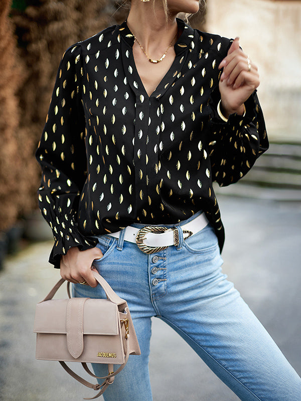 Vintage Inspired Blouse with a Contemporary Edge