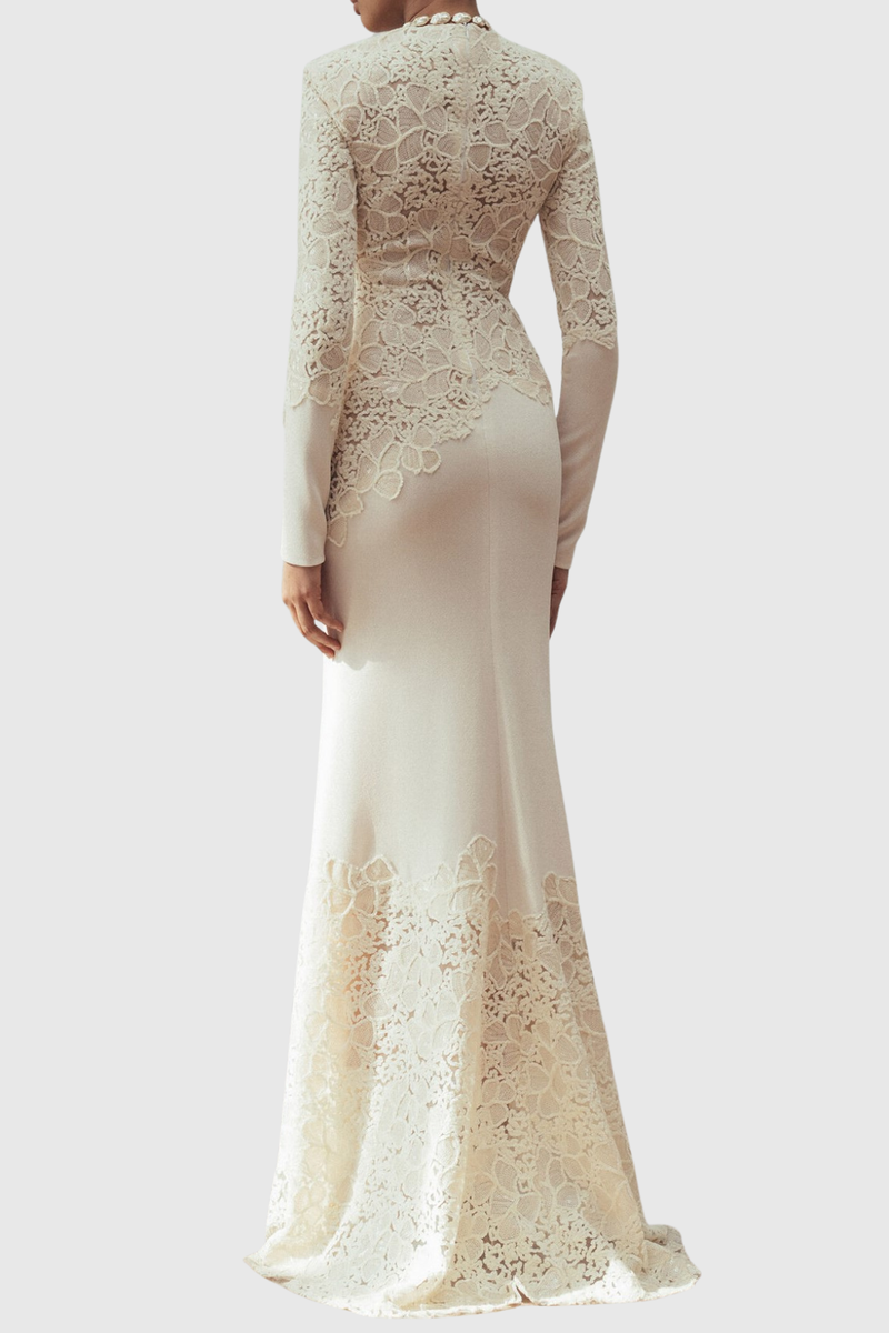 A Vintage Style Dress with Delicate Timeless Details