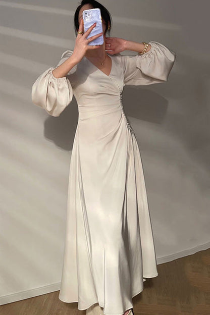 A Vintage Style Dress with Delicate Timeless Details