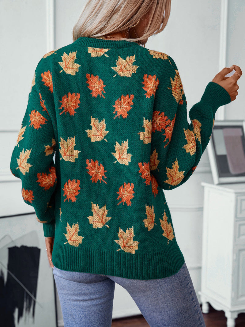A Vintage Style Sweater with Delicate Timeless Details