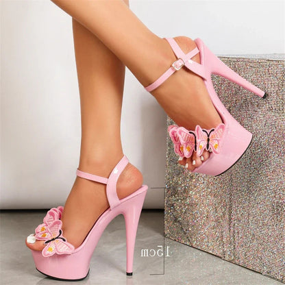 A Vintage Style Sandals with Delicate Timeless Details