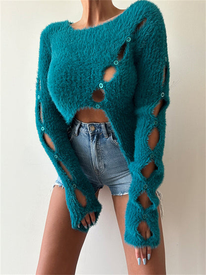 Beautifully Finished Sweater in a Timeless Design
