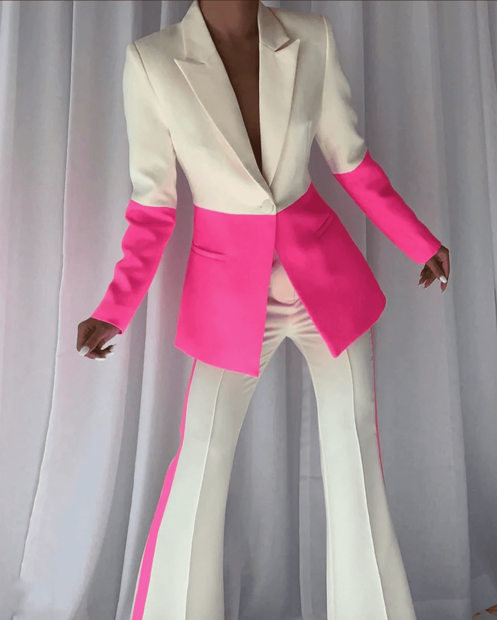A Vintage Style Pants with Delicate Timeless Details