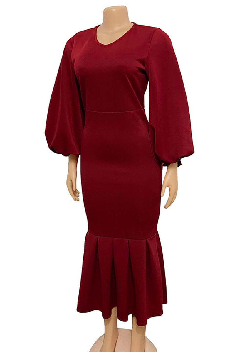 Classic Vintage Dress with a Flattering Fit