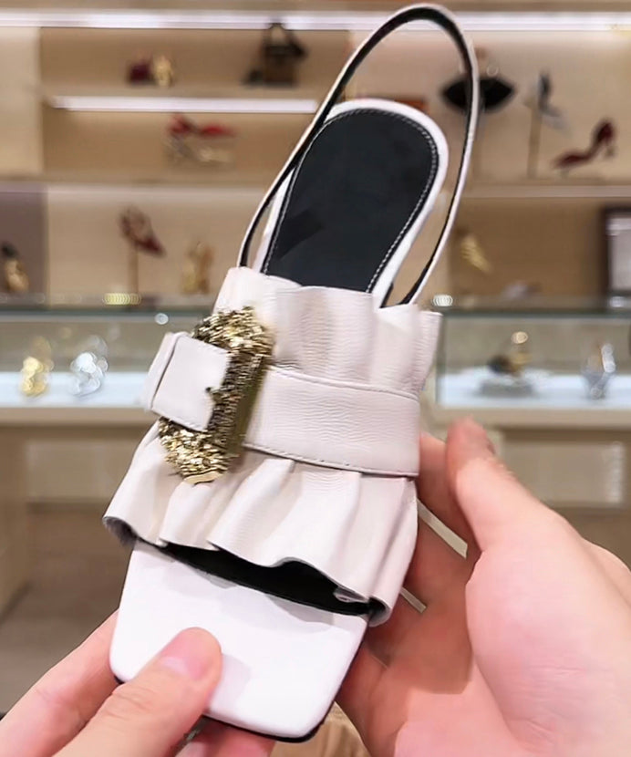 Classic Vintage Sandals with a Flattering Fit