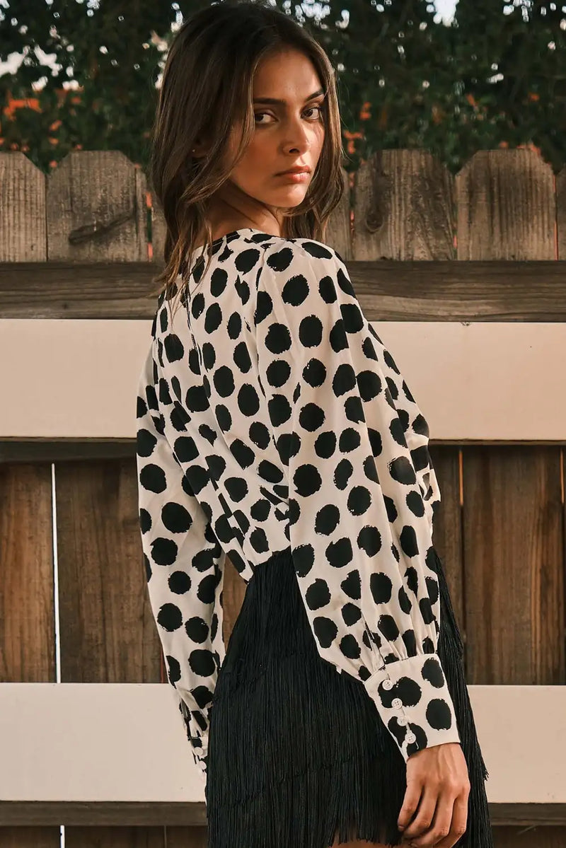 A Vintage Style Blouse with Delicate Timeless Details
