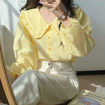 Vintage Inspired Blouse with a Contemporary Edge