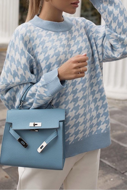 A Vintage Style Sweater with Delicate Timeless Details