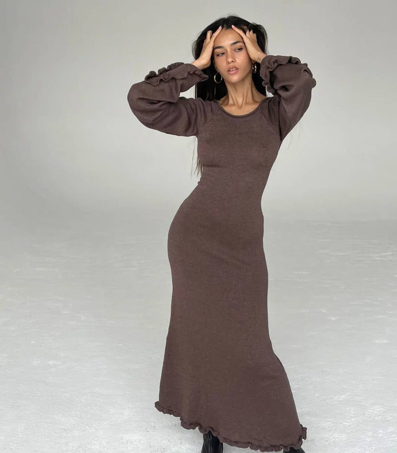 A Vintage Style Dress with Delicate Timeless Details