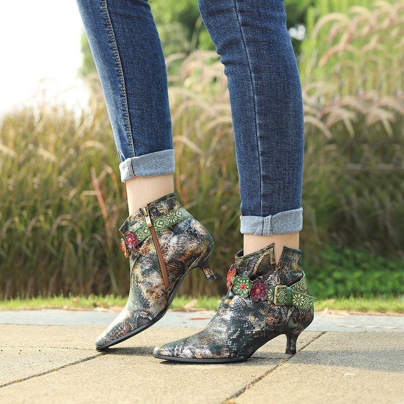 Vintage Inspired Boots with a Contemporary Edge