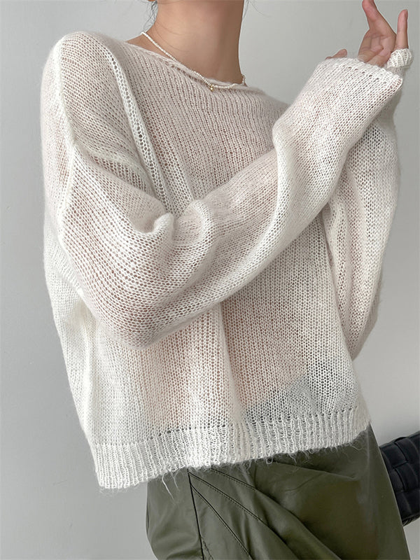 Beautifully Finished Sweater in a Timeless Design
