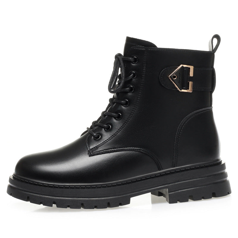 A Vintage Style Boots with Delicate Timeless Details