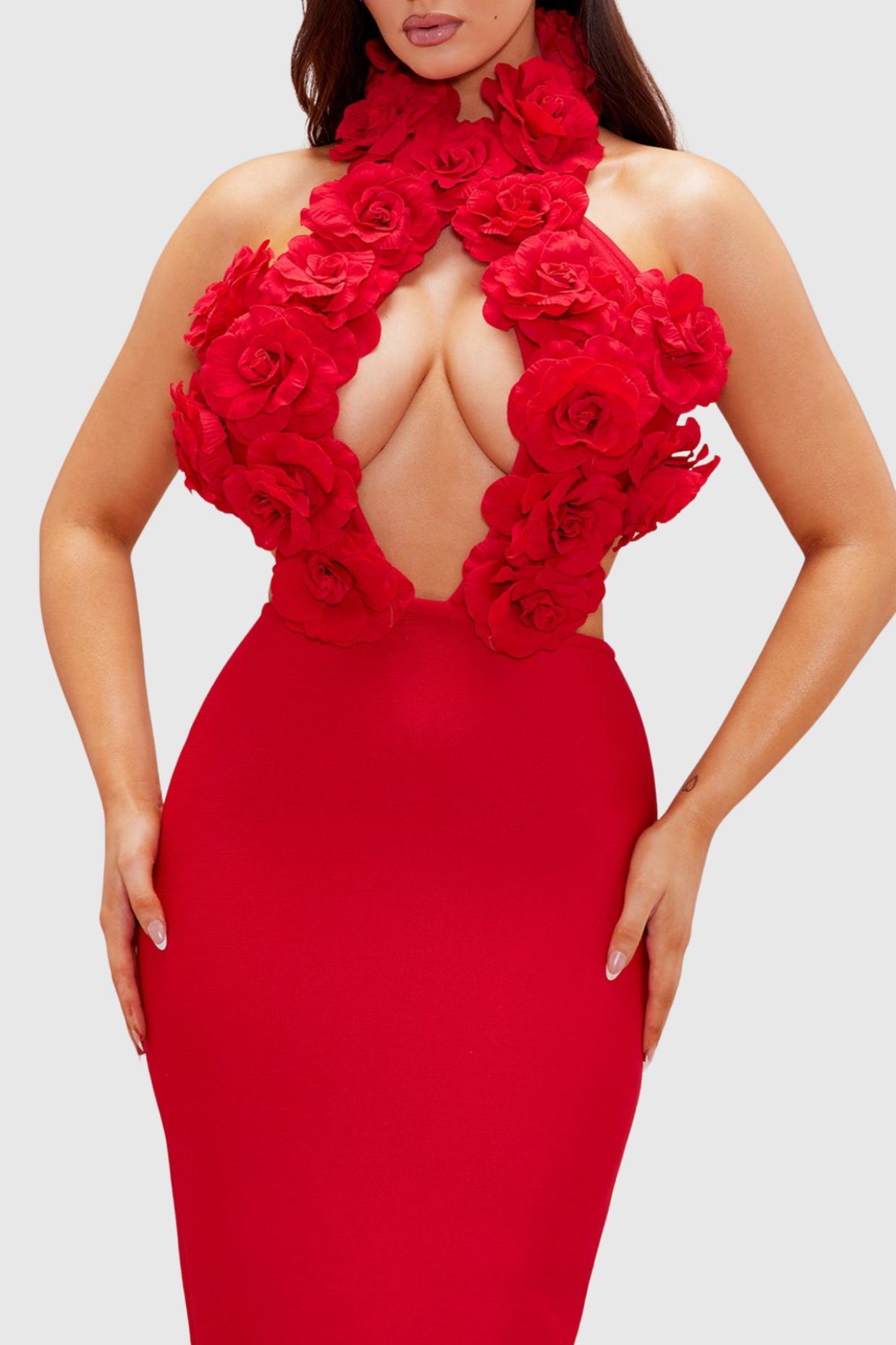 Classic Vintage Dress with a Flattering Fit